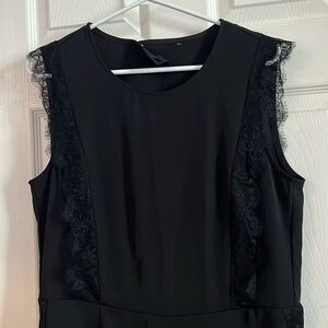 Large black jumpsuit from dynamite clothing.